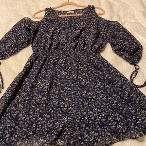 Maurice’s blue floral dress